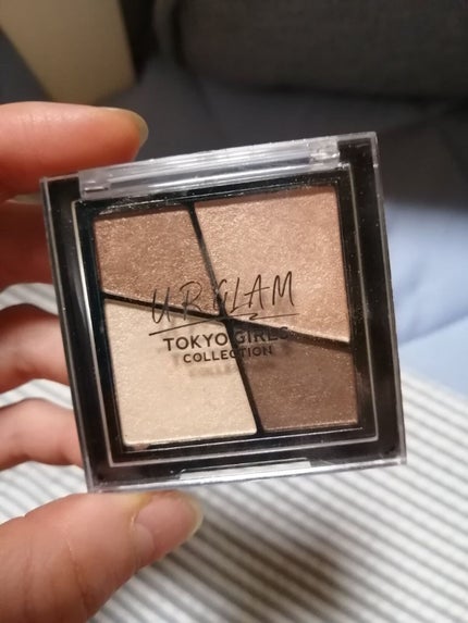 UR GLAM VELVET EYE COLOR PALETTE/U R GLAM/アイシャドウパレットを使ったクチコミ(1枚目)