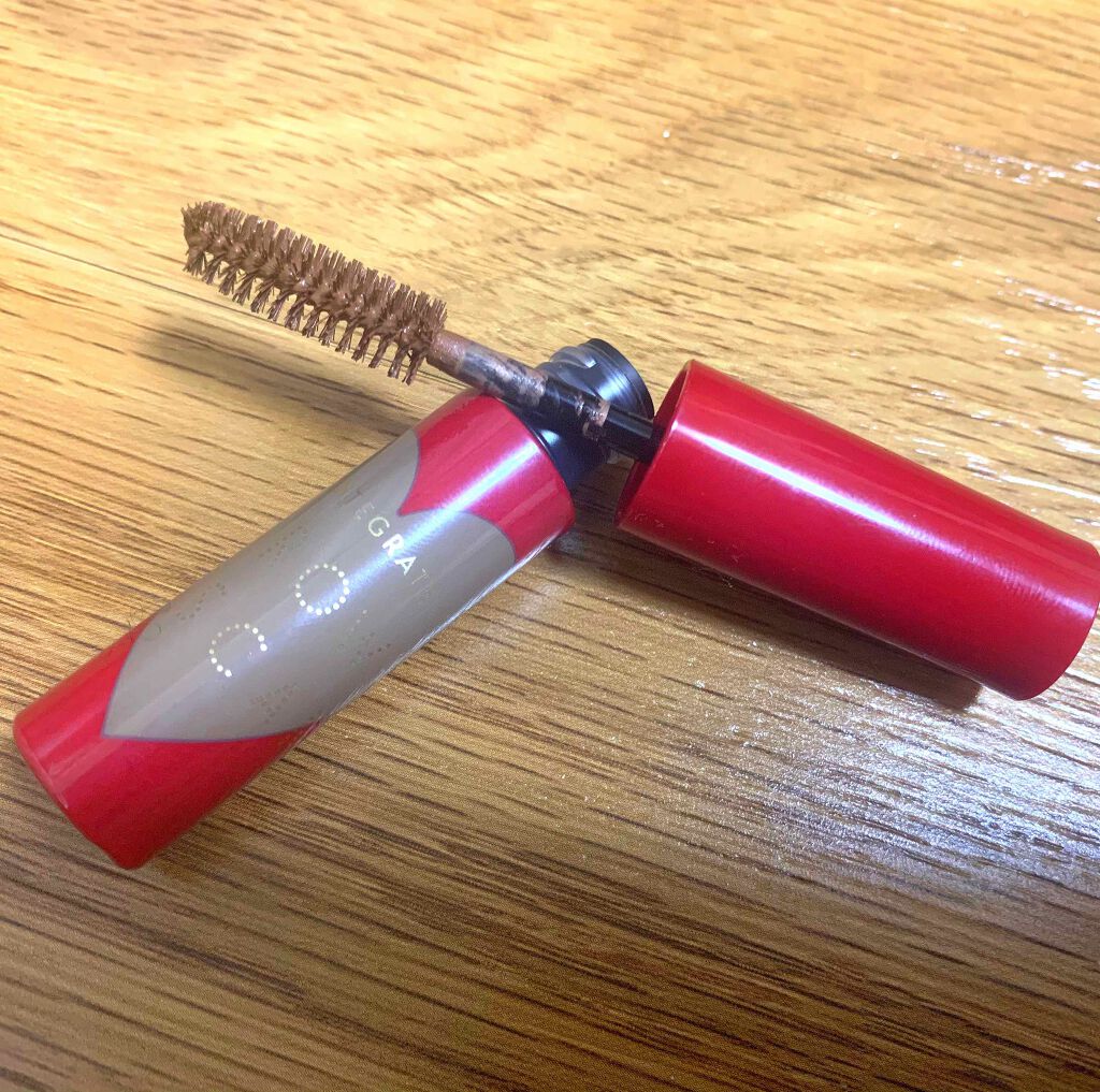 ニュアンスアイブローマスカラ/インテグレート/眉マスカラを使ったクチコミ（2枚目）