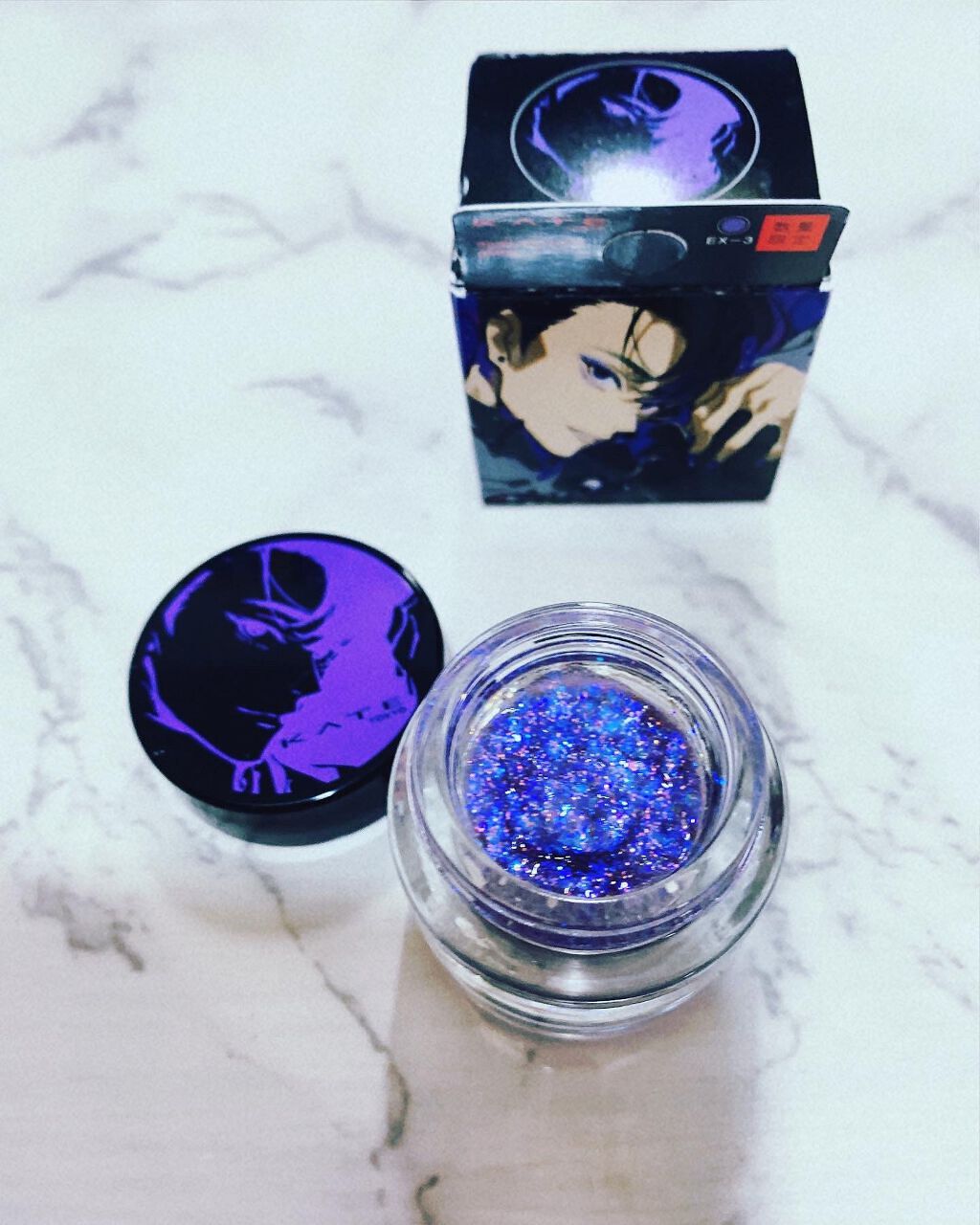 マルチダイヤモンドグリッター/KATE/ジェル・クリームアイシャドウを使ったクチコミ（1枚目）