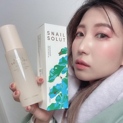 (旧)スネイルソリューションスキンブースター/ネイチャーリパブリック/ブースター・導入液を使ったクチコミ(8枚目)