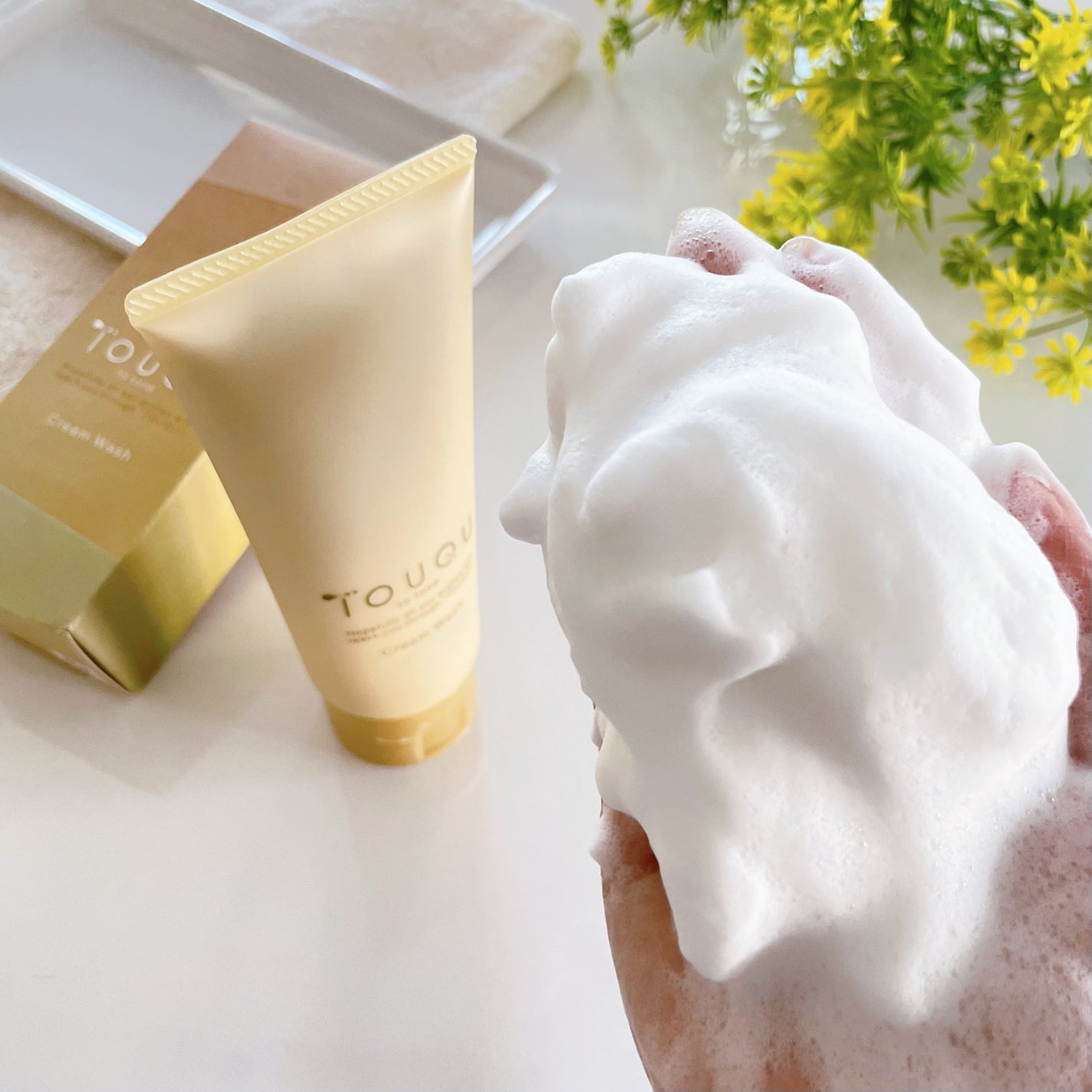 TOUQU to tone シュガーソープ/TOUQU to tone/洗顔石鹸を使ったクチコミ(8枚目)