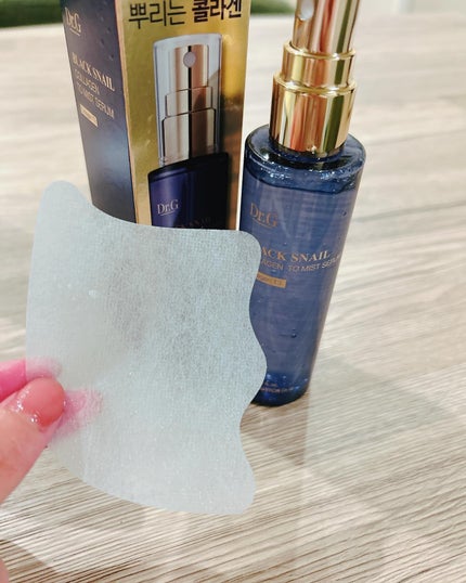 ドクタージー ブラックスネイル コラーゲンミスト/Dr.G/ミスト状化粧水を使ったクチコミ(2枚目)