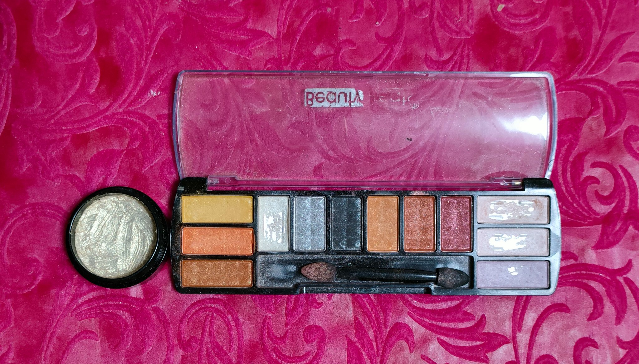 フレッシュフルーツ リップ＆チーク トリオ 1 オレンジ/SKINFOOD/ジェル・クリームチークを使ったクチコミ（3枚目）