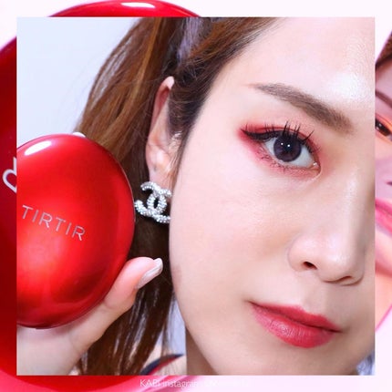 マスク フィット レッド クッション/TIRTIR(ティルティル)/クッションファンデーションを使ったクチコミ(7枚目)