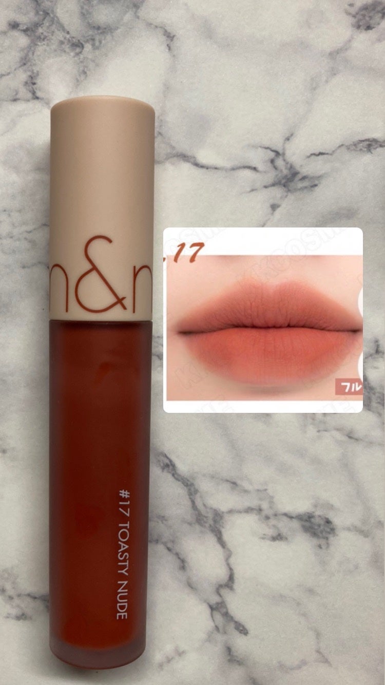 ジューシーラスティングティント/rom&nd/リップティントを使ったクチコミ(6枚目)