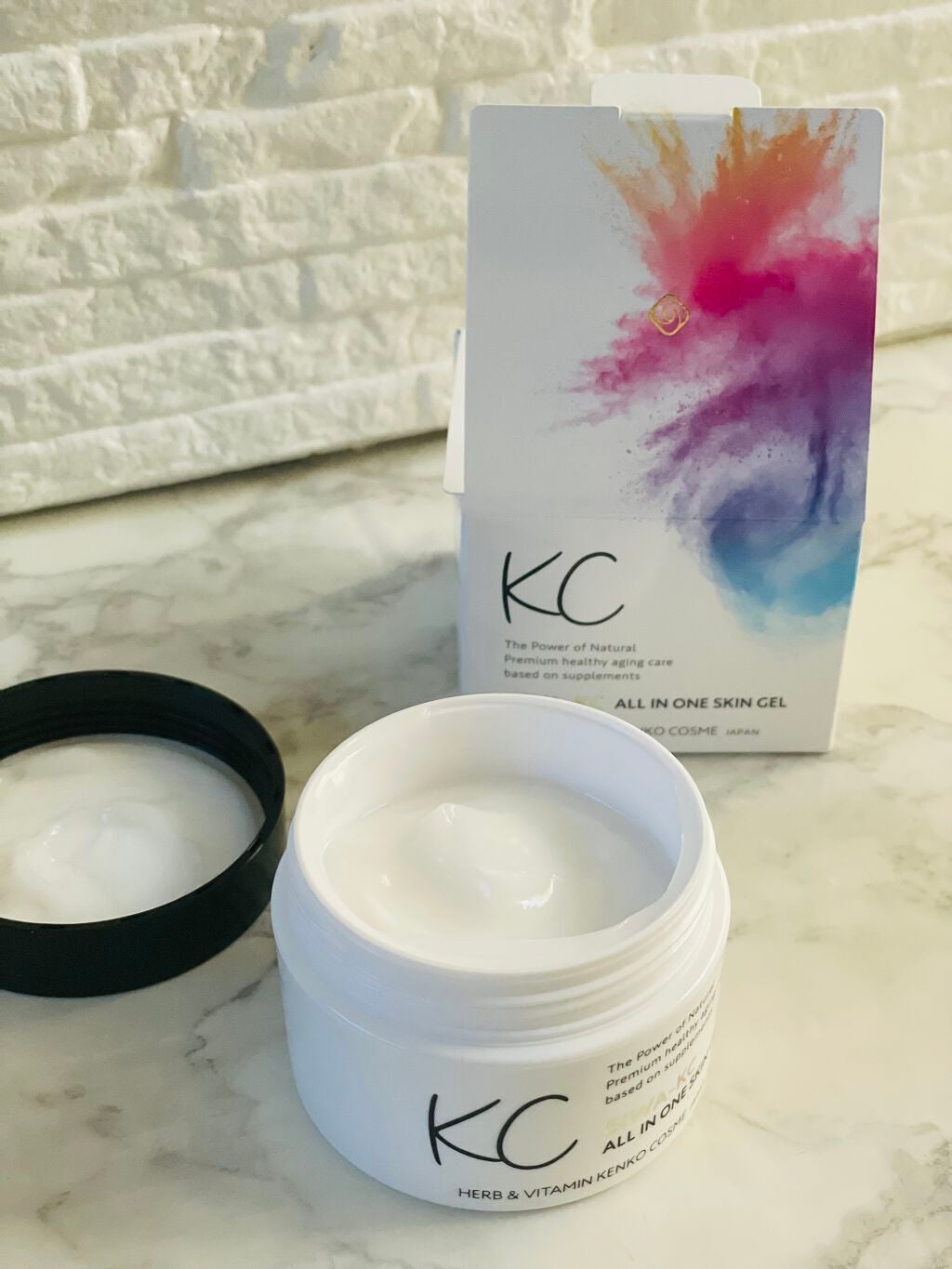 SIWA-KC オールインワンスキンジェル/ハーブ健康本舗/オールインワン化粧品を使ったクチコミ(1枚目)