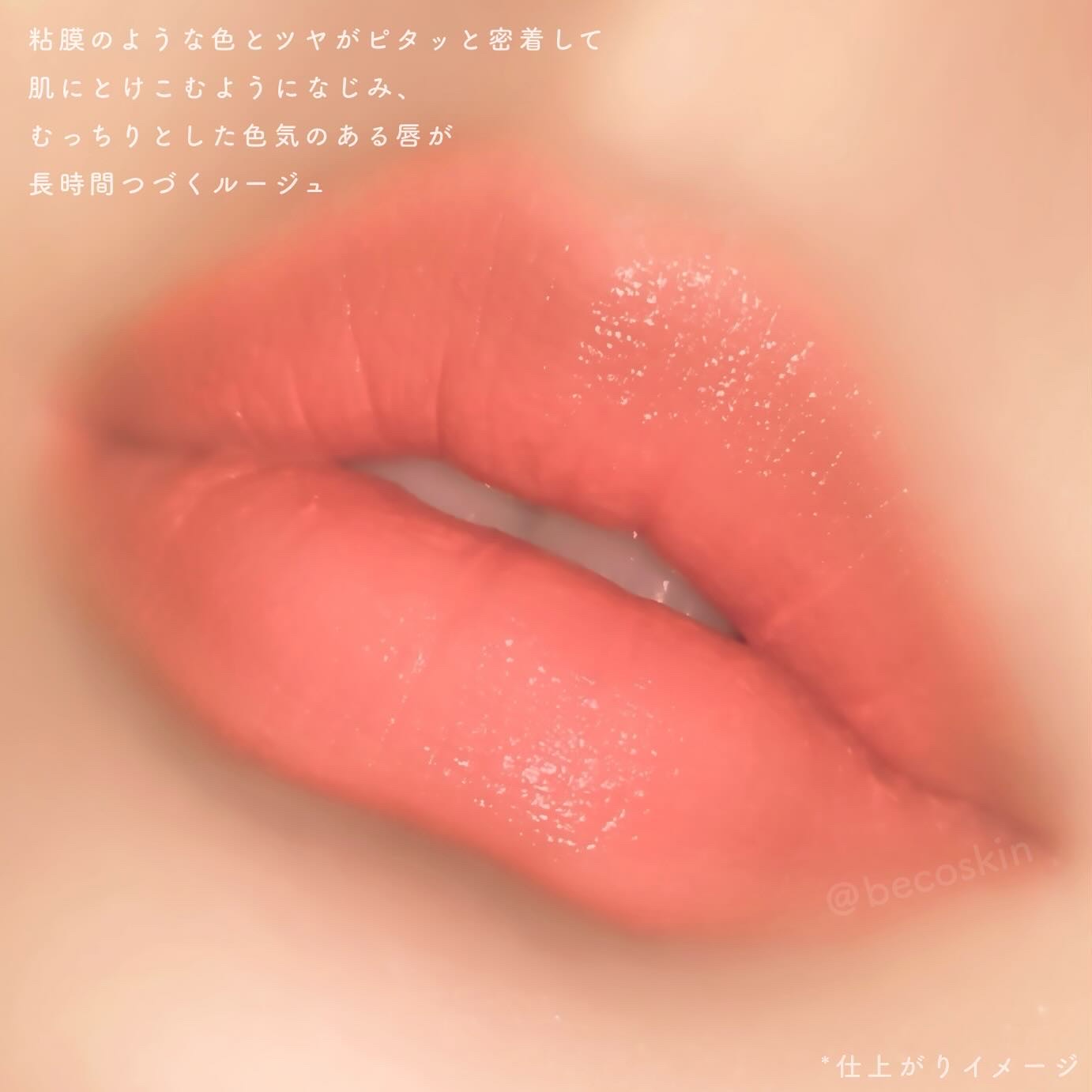 ネンマクフェイク ルージュ/Visée/口紅を使ったクチコミ（3枚目）