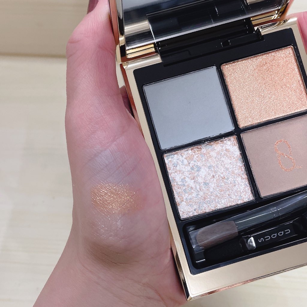 シグニチャー カラー アイズ 135 日向織 - HINATAORI/SUQQU/アイシャドウパレットを使ったクチコミ（2枚目）