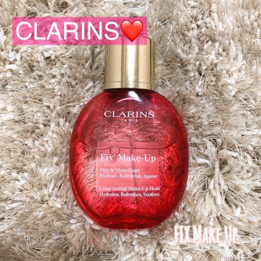 フィックス メイクアップ/CLARINS/ミスト状化粧水を使ったクチコミ（1枚目）