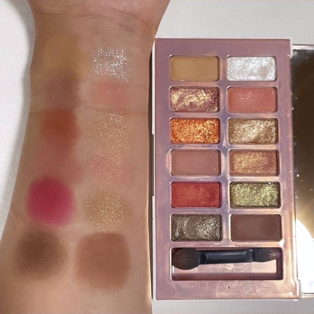 バレンタインボックス2 ピーチパレット/VAVI MELLO/アイシャドウパレットを使ったクチコミ（3枚目）