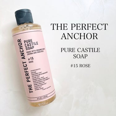 THE PERFECT ANCHOR ザ・パーフェクトアンカー ローズ #15のクチコミ「＼男女問わず使いやすい🌹／
▷THE PERFECT ANCHOR
　ピュアカスチールソープ
.....」（2枚目）