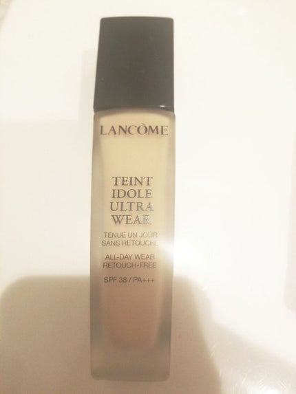 タンイドル ウルトラ ウェア リキッド/LANCOME/リキッドファンデーションを使ったクチコミ(1枚目)