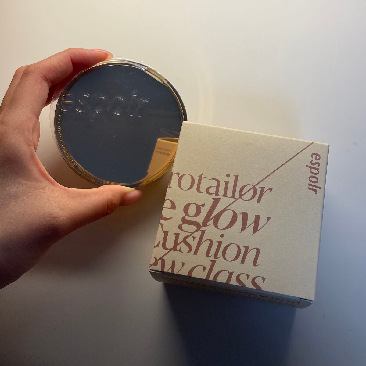 プロテーラービーグロウクッション ニュークラス/espoir/クッションファンデーションを使ったクチコミ(1枚目)