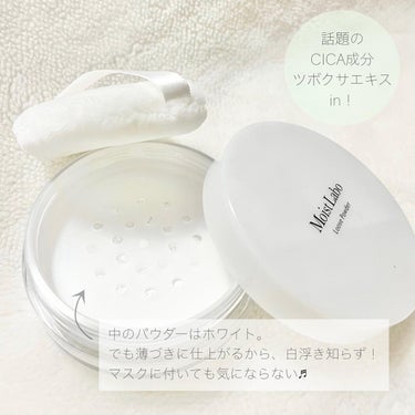 ルースパウダー＜テカリ防止タイプ＞/Moist Labo/ルースパウダーを使ったクチコミ（3枚目）