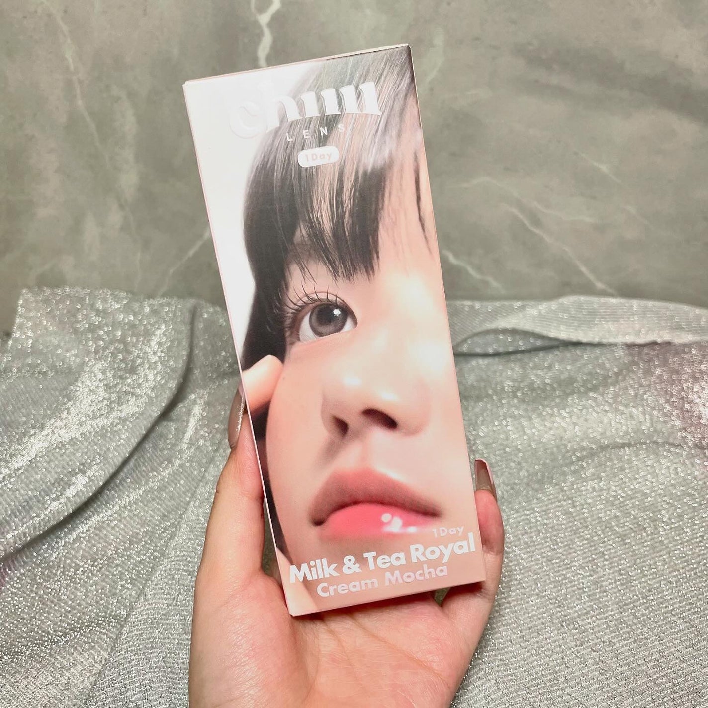 chuuLENS Milk&Tea 1day/chuu LENS/ワンデー(1DAY)カラコンを使ったクチコミ(4枚目)