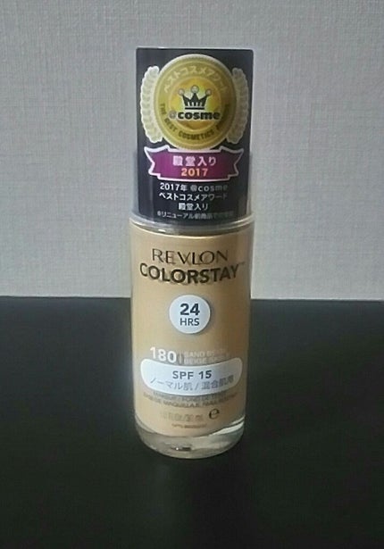 カラーステイ メイクアップ N/REVLON/リキッドファンデーションを使ったクチコミ(1枚目)
