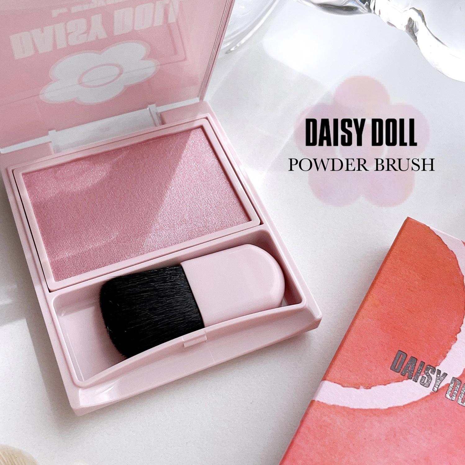 パウダーブラッシュ/DAISY DOLL by MARY QUANT/パウダーチークを使ったクチコミ（1枚目）