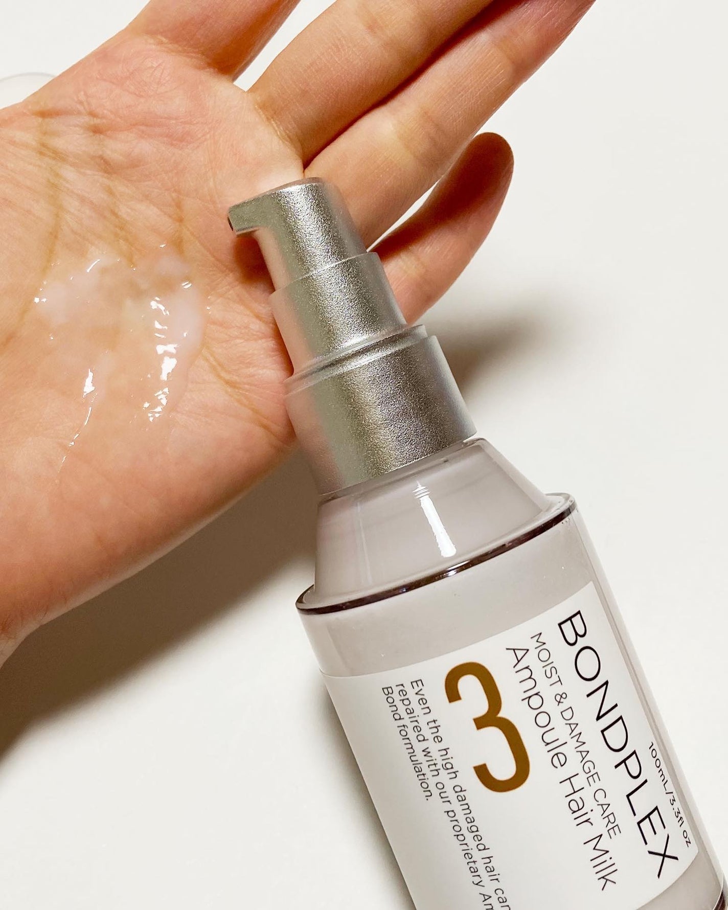 モイスト&ダメージケア プレヘアトリートメント/ボンドプレックス/洗い流すヘアトリートメントを使ったクチコミ(7枚目)