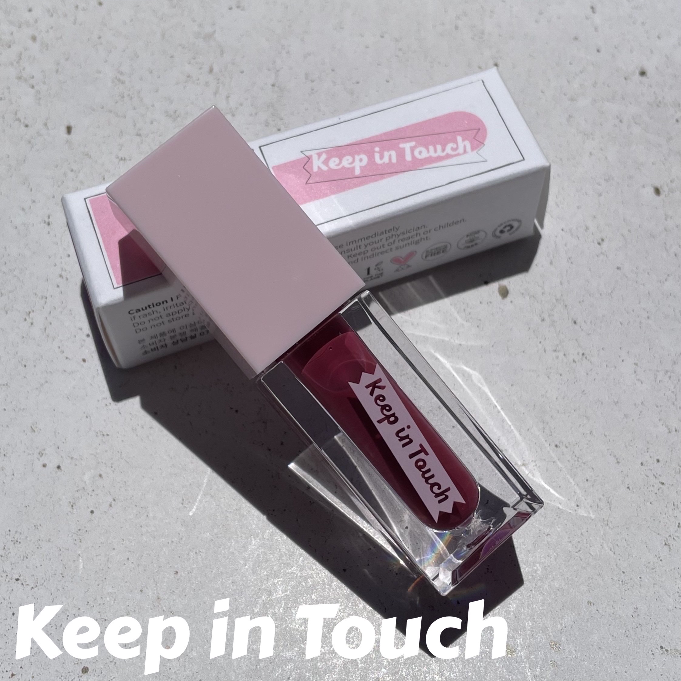 ジェリー リップ プランパー ティント/Keep in Touch/リッププランパーを使ったクチコミ（1枚目）