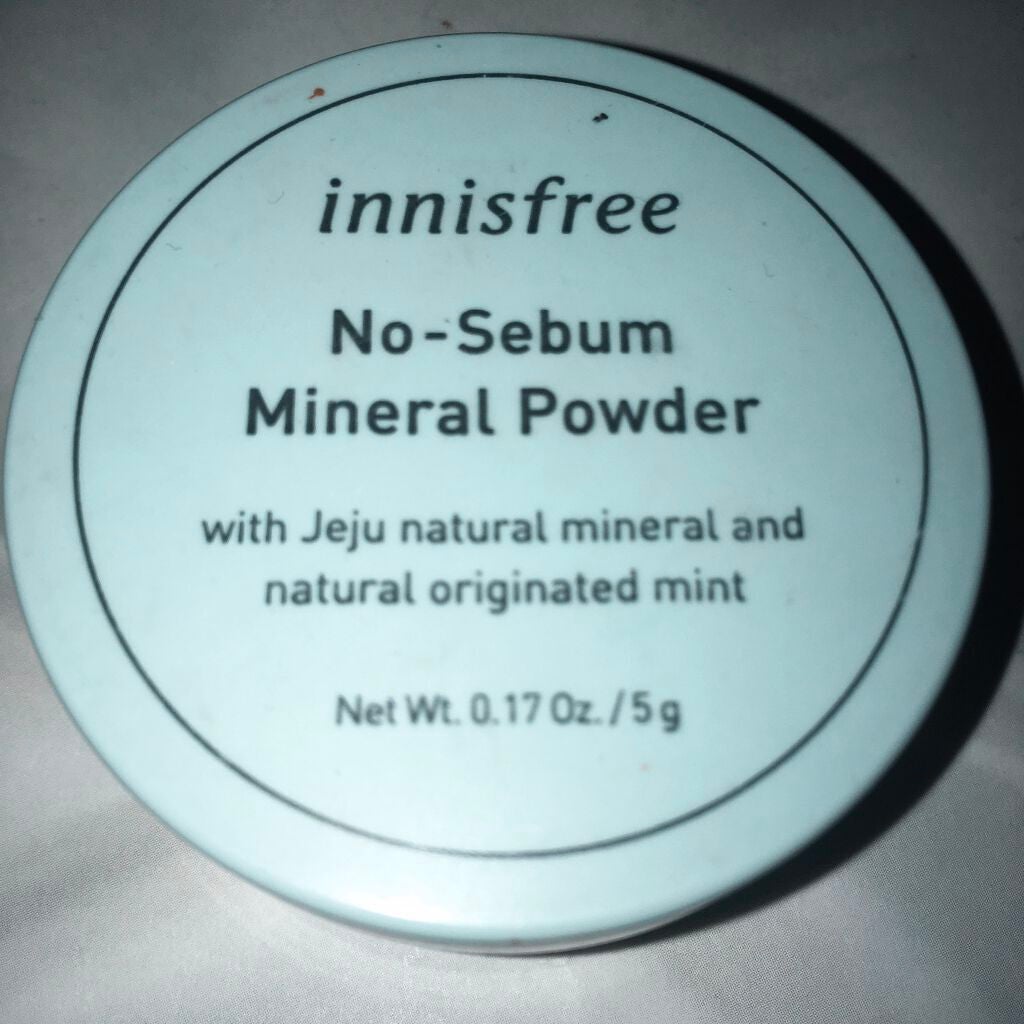 ノーセバム ミネラルパウダー/innisfree/ルースパウダーを使ったクチコミ(1枚目)
