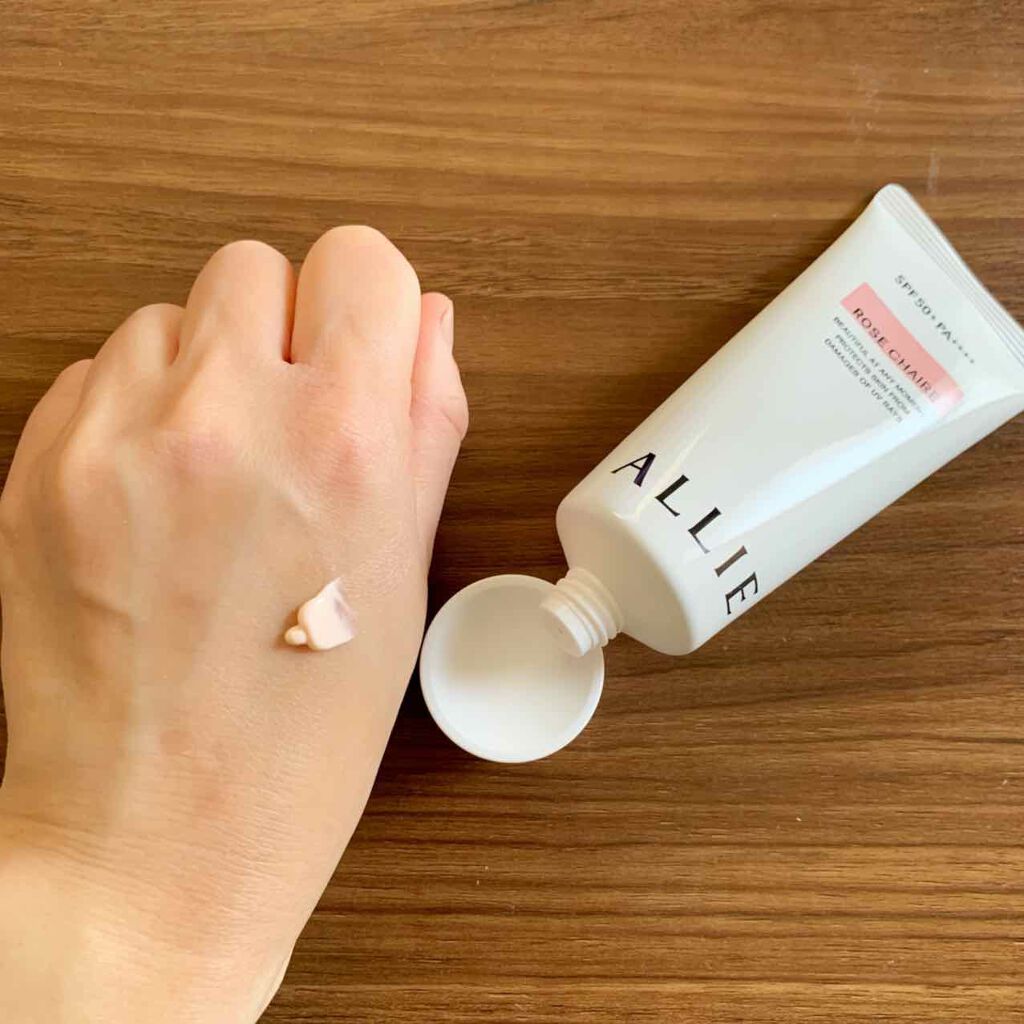 ニュアンスチェンジUV ジェル RS/アリィー/日焼け止めジェルを使ったクチコミ（2枚目）