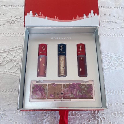 ホリデーパーティーセット/フォレンコス/メイクアップキットを使ったクチコミ(3枚目)