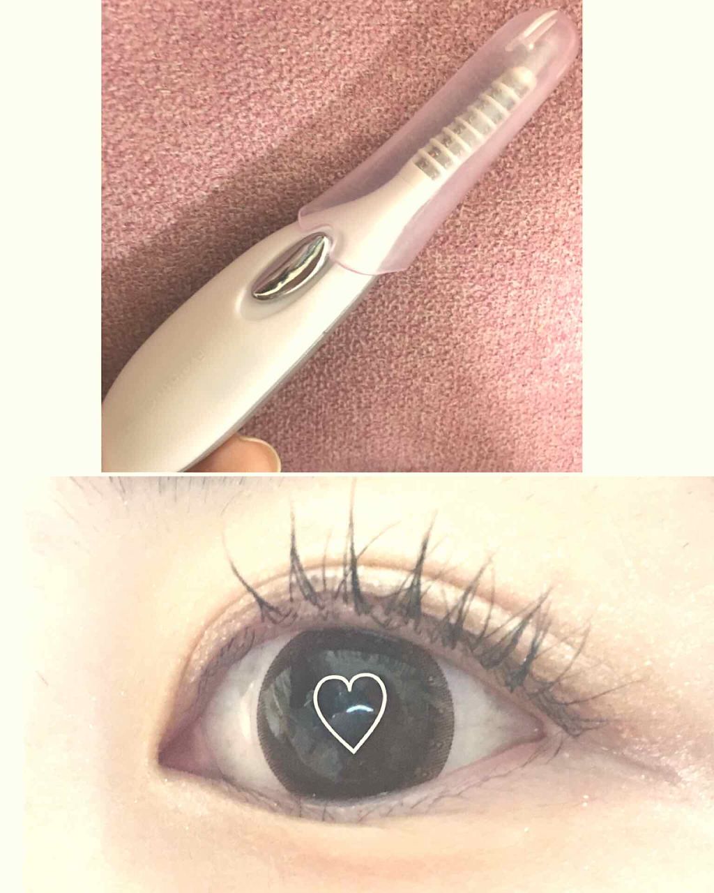 ミニホットアイラッシュカーラー/ニトリ/ホットビューラーを使ったクチコミ（2枚目）