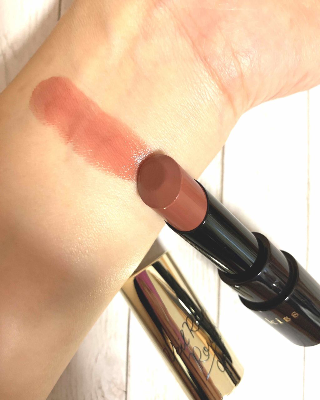 ヴェールリッチルージュ グロウ/KiSS/口紅を使ったクチコミ（2枚目）