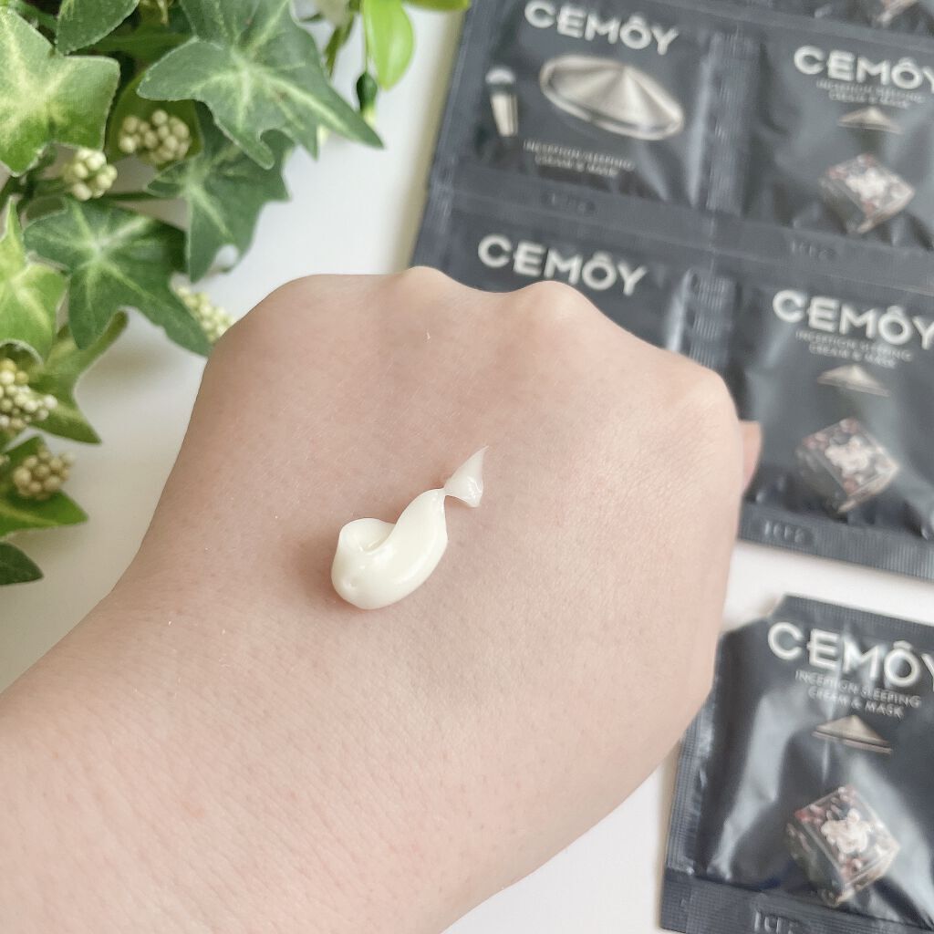 インセプション スリーピング クリーム & マスク/CEMOY/洗い流すパック・マスクを使ったクチコミ（1枚目）