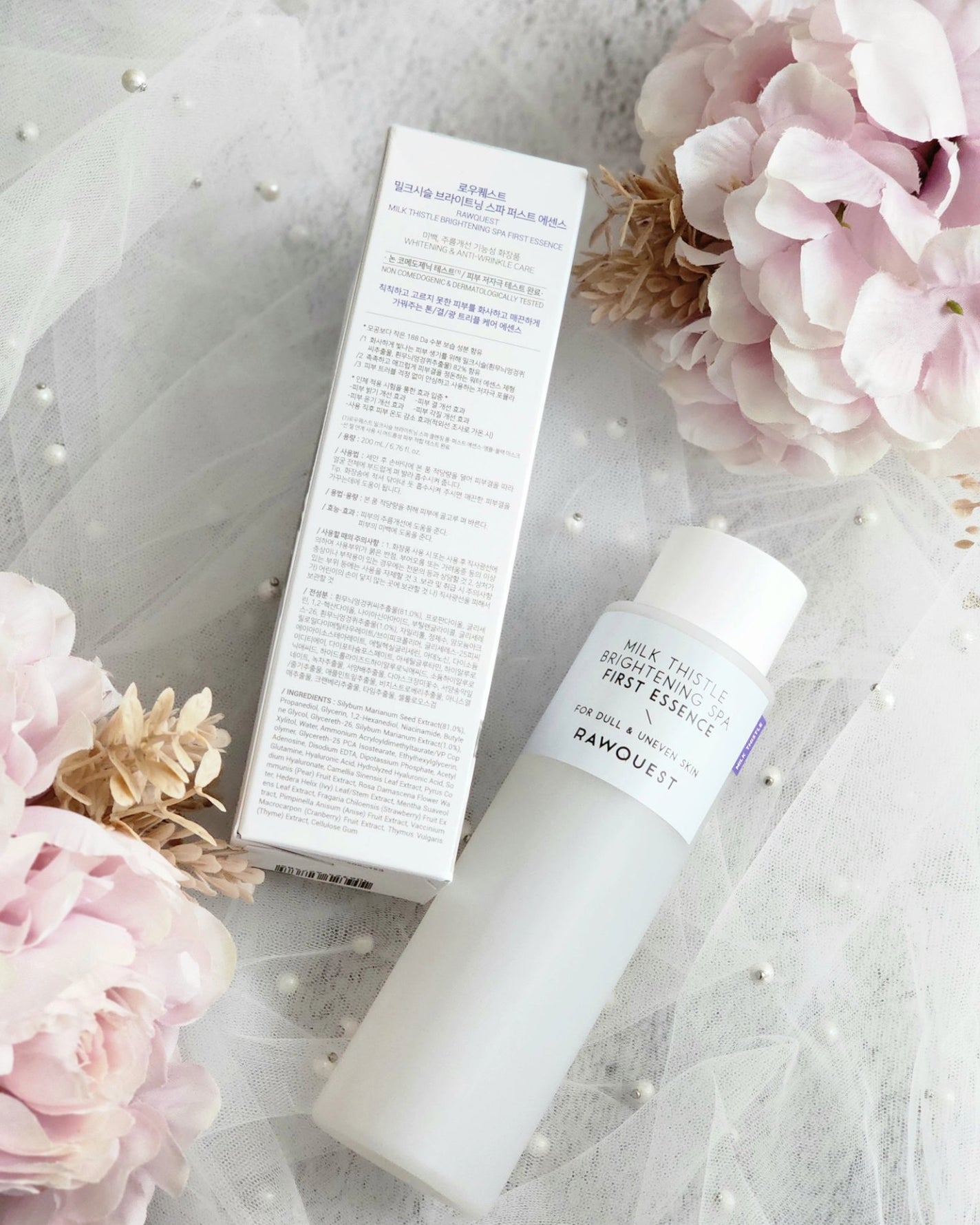 ミルクシスルブライトニングスパ ファーストエッセンス/RAWQUEST/化粧水を使ったクチコミ(4枚目)