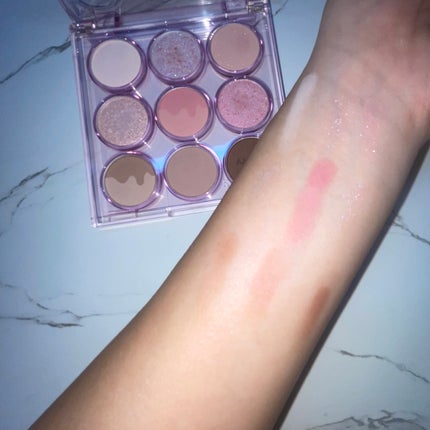 アイカラーパレット/AMUSE/アイシャドウパレットを使ったクチコミ(4枚目)