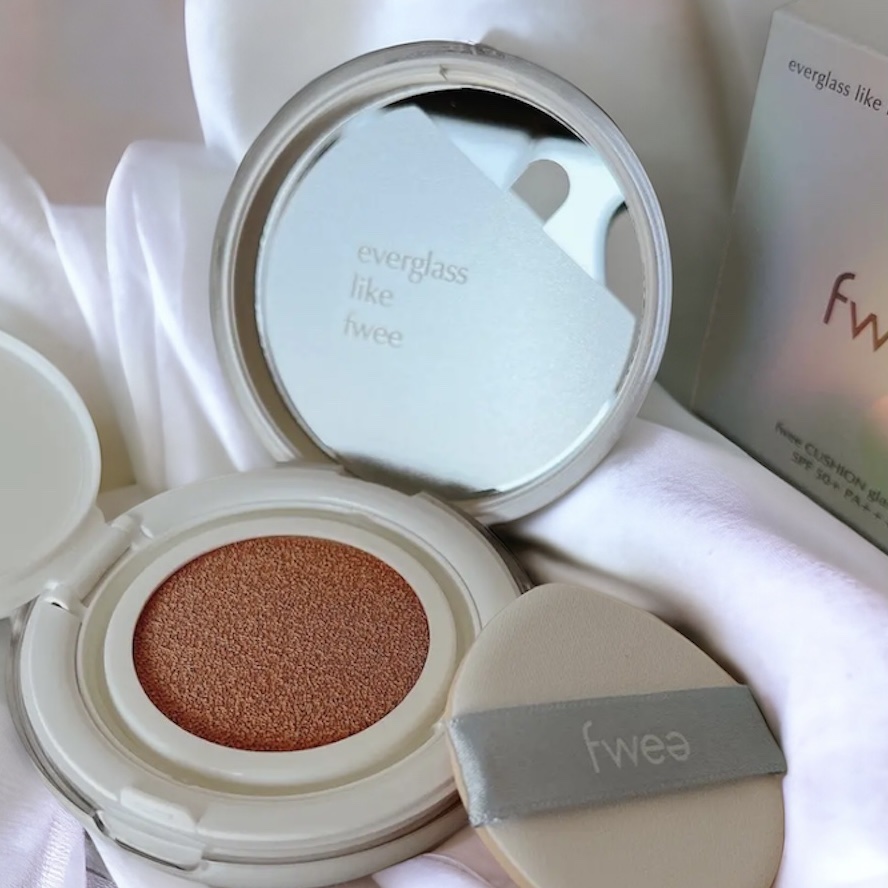 フィークッションガラス/fwee/クッションファンデーションを使ったクチコミ（2枚目）