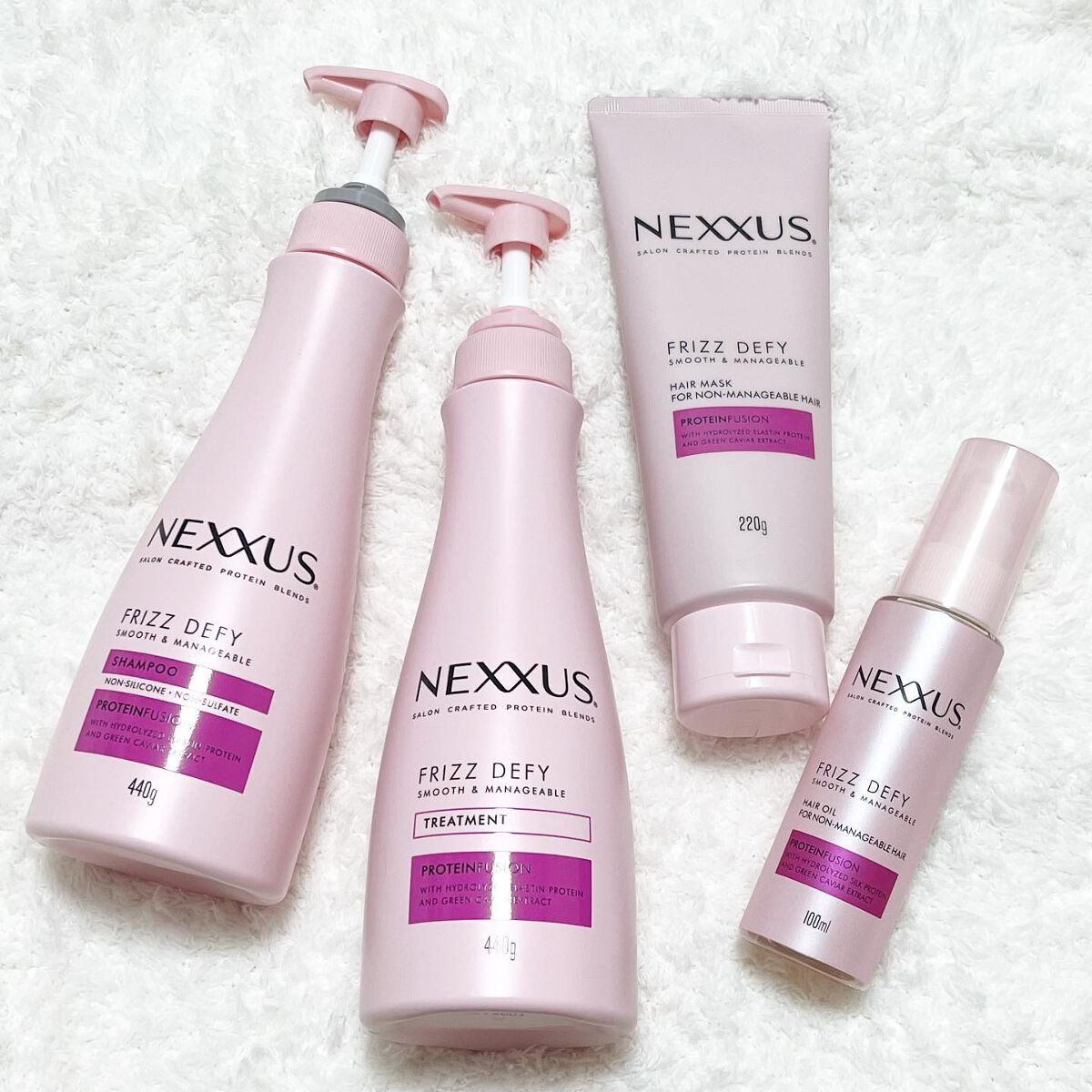 ネクサス スムースアンドマネージャブル 洗い流さないトリートメントオイル/NEXXUS(ネクサス)/ヘアオイルを使ったクチコミ（1枚目）