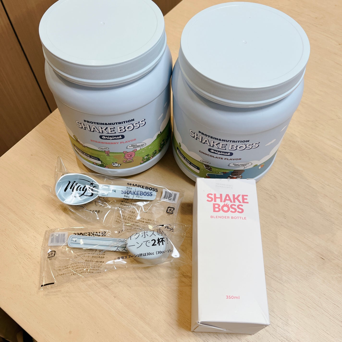 シェイクボス ストロベリーフレーバー プロテイン&ニュートリション/SHAKEBOSS/その他プロテインを使ったクチコミ(1枚目)