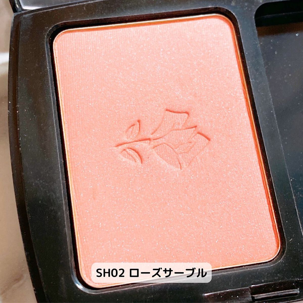 ブラッシュ スプティル/LANCOME/パウダーチークを使ったクチコミ（3枚目）