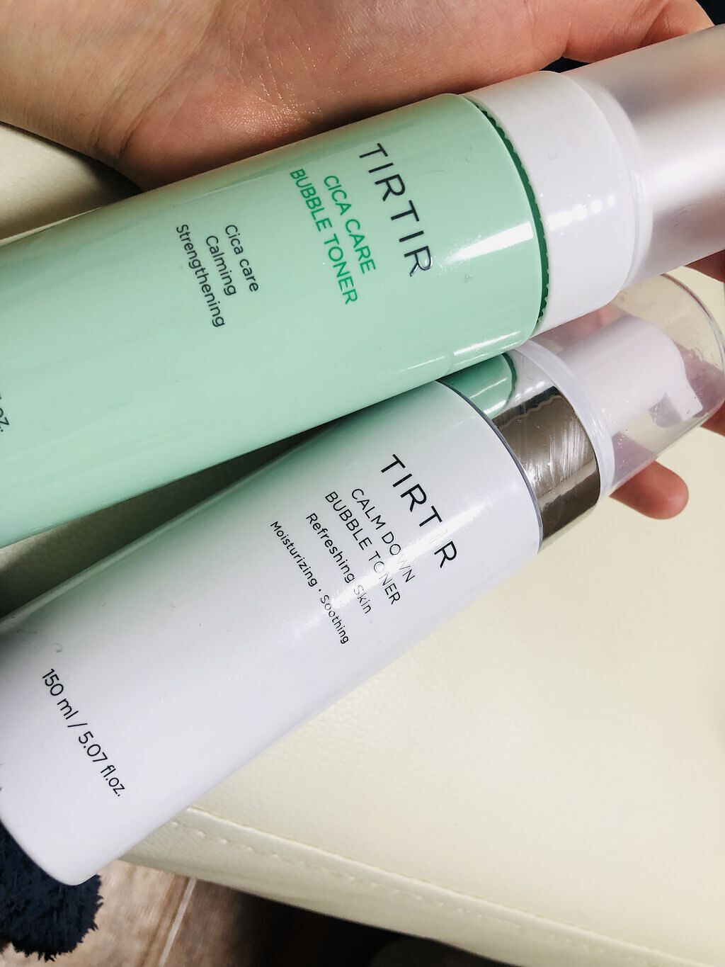 TIRTIR(ティルティル) カームダウンバブルトナーのクチコミ「シカケアバブルトナーに星3個の評価をつけました。
カームダウンバブルトナーに星3個の評価をつけ.....」（1枚目）