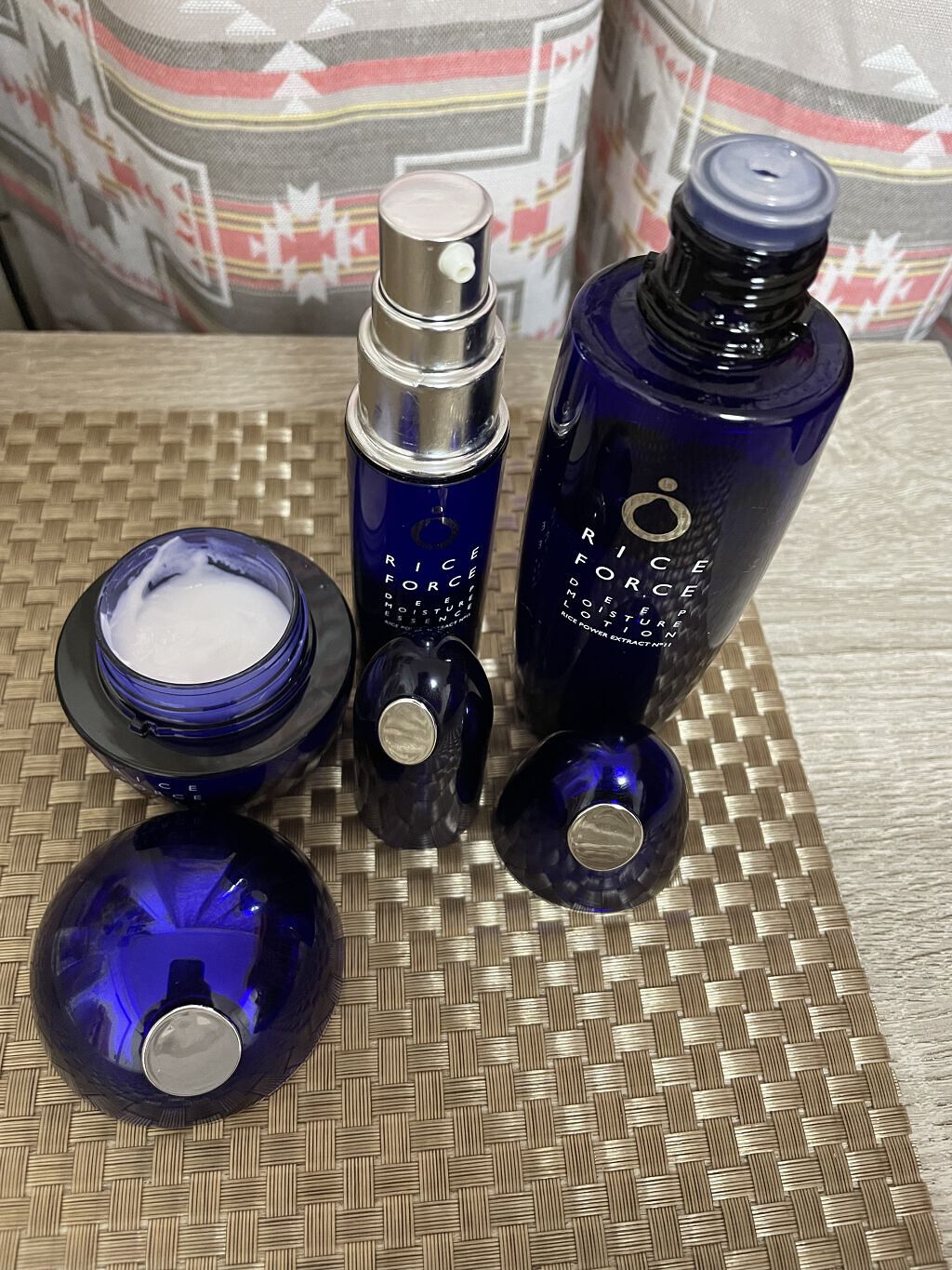 ディープモイスチュアクリーム/ライスフォース/フェイスクリームを使ったクチコミ（2枚目）