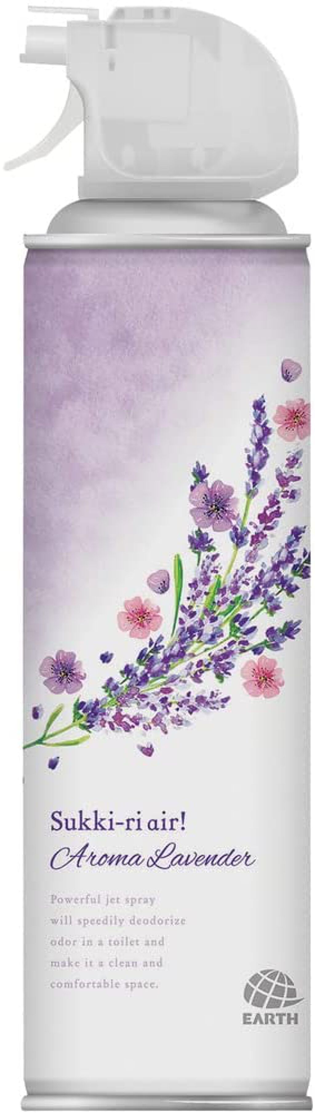 トイレのスッキーリエア！Sukki-ri air!  アロマラベンダーの香り