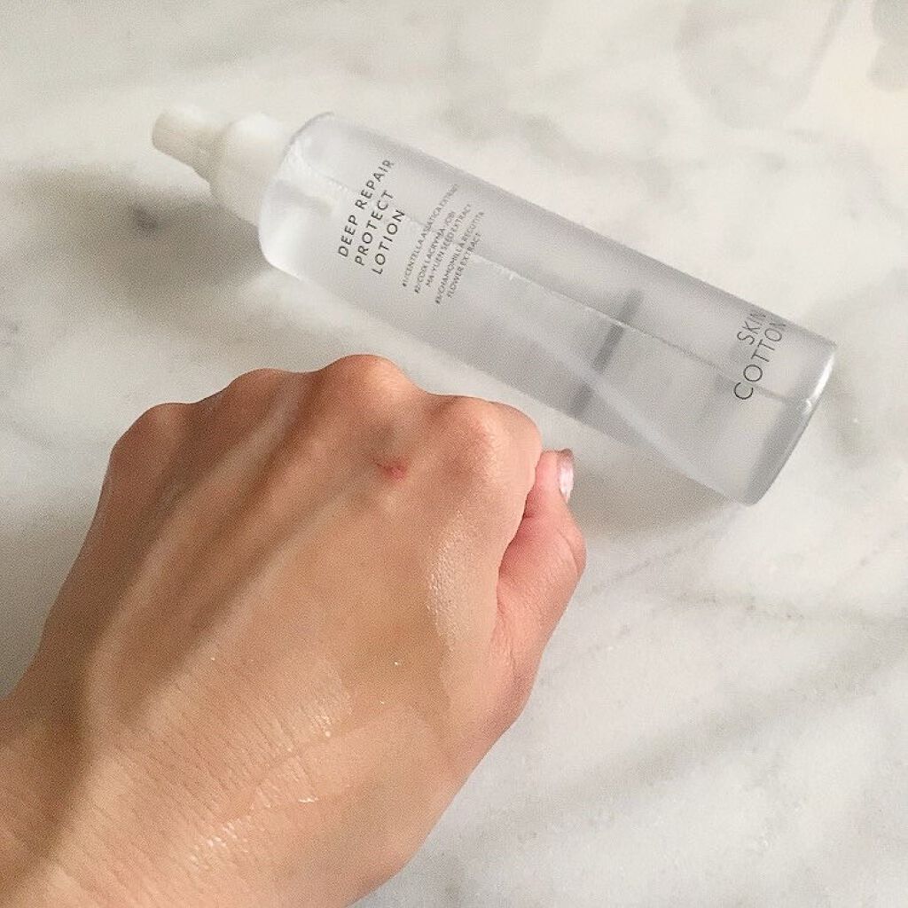 濃厚リペア プロテクトローション/スキンコットン/ミスト状化粧水を使ったクチコミ(2枚目)