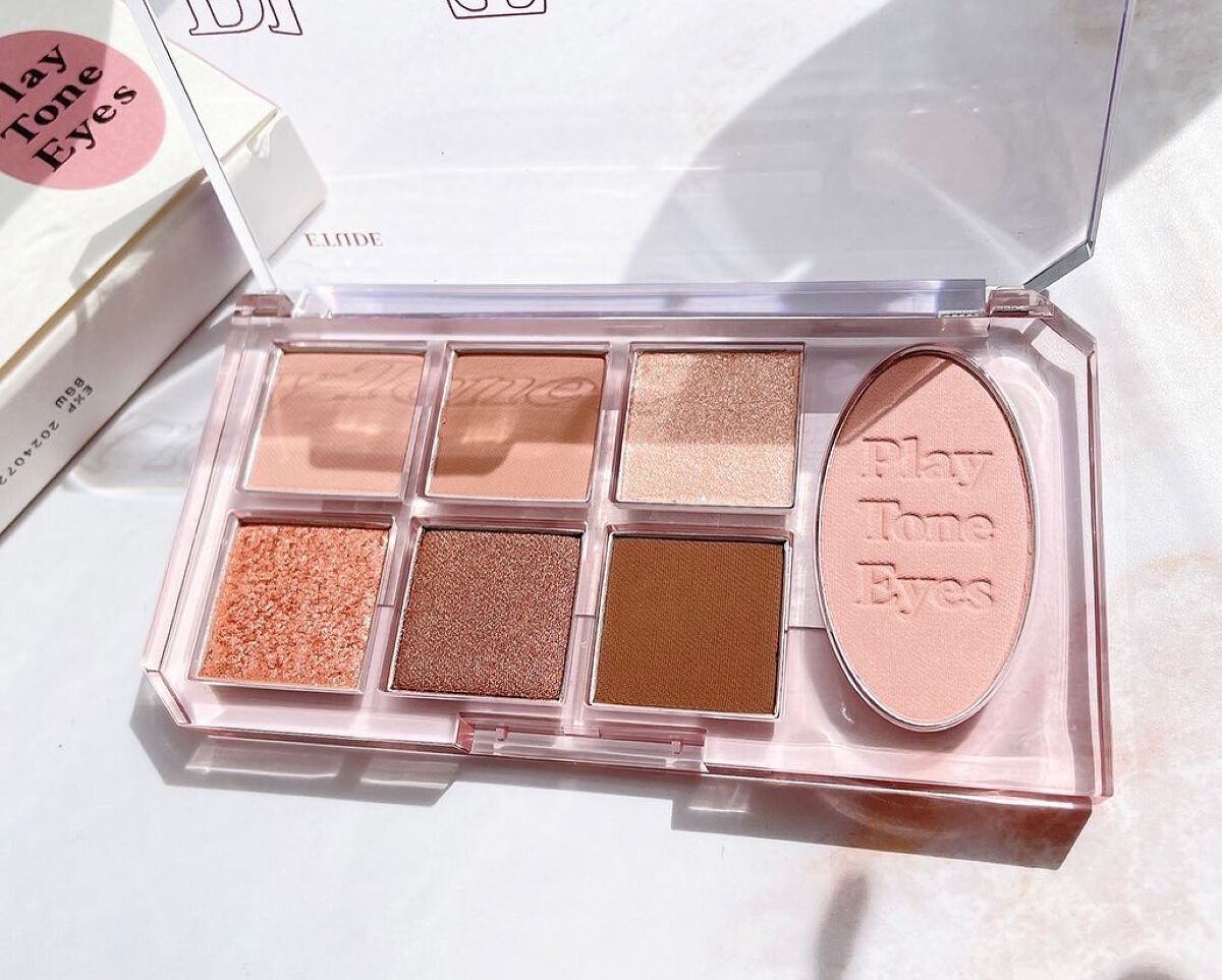 プレイトーンアイパレット/ETUDE/アイシャドウパレットを使ったクチコミ(2枚目)