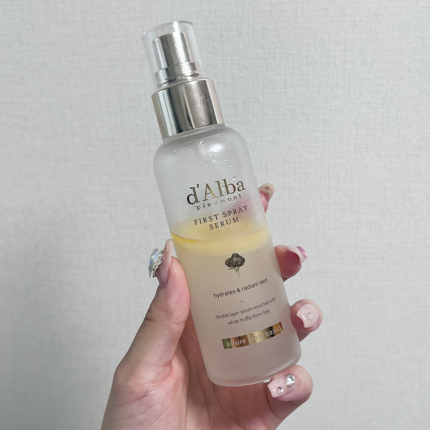 ダルバ ホワイトトリュフファーストスプレーセラム/ダルバ/ミスト状化粧水を使ったクチコミ(1枚目)