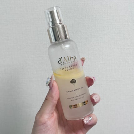 ダルバ ホワイトトリュフファーストスプレーセラム/ダルバ/ミスト状化粧水を使ったクチコミ(1枚目)