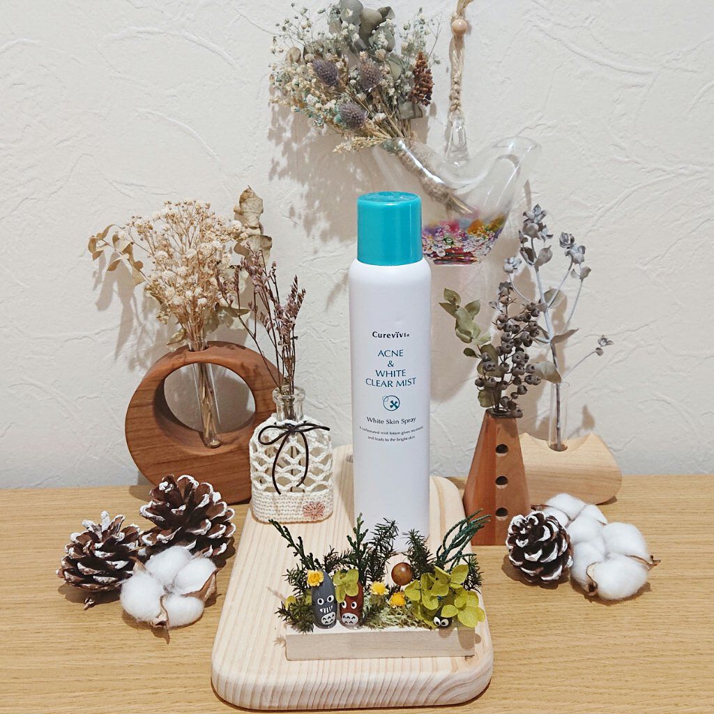 アクネ＆ホワイトクリアミスト/キュアヴィヴィ/ミスト状化粧水を使ったクチコミ（1枚目）