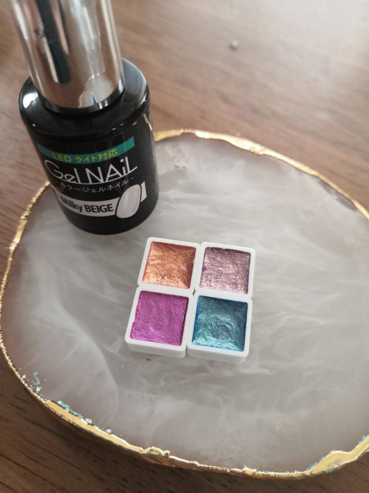 ジェルネイル（ライト対応）/セリア/ジェルネイルを使ったクチコミ（2枚目）