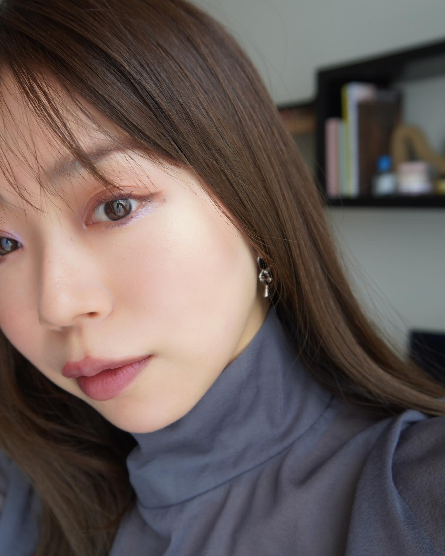 アディクション ザ ブラッシュ パール 002P Hazy Sunset/ADDICTION/パウダーチークを使ったクチコミ（2枚目）