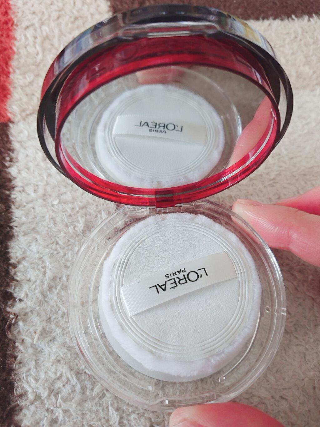 インファリブルフィニッシングパウダー/ロレアル パリ/プレストパウダーを使ったクチコミ(2枚目)