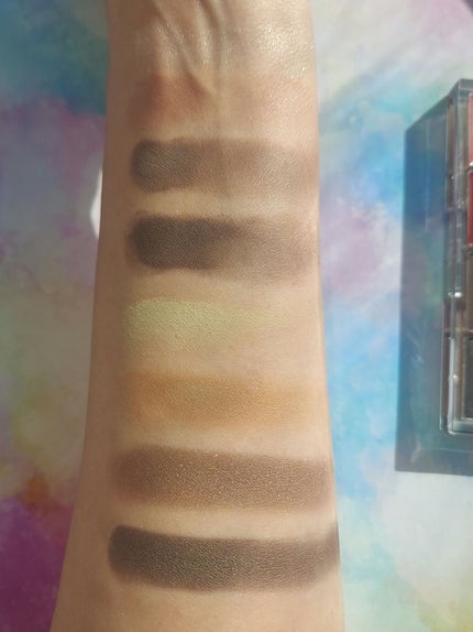 ソフトブラーリングアイパレット/wakemake/アイシャドウパレットを使ったクチコミ(7枚目)