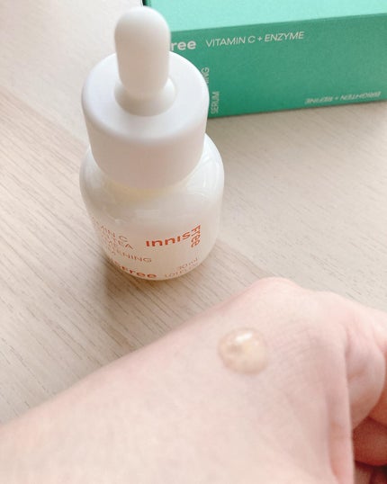 ビタC グリーンティーエンザイム ブライト セラム/innisfree/美容液を使ったクチコミ(3枚目)