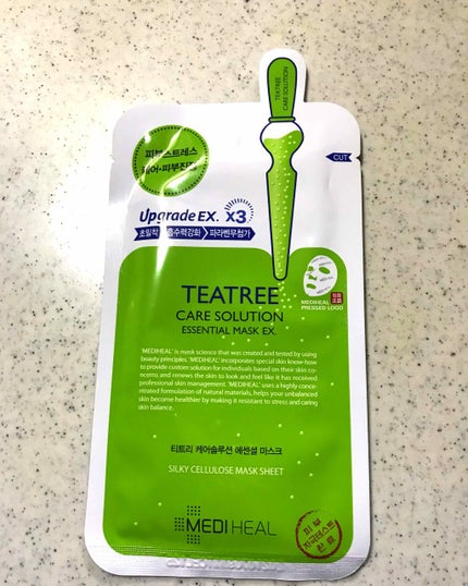 ティーツリーケアソリューション アンプルマスクJEX/MEDIHEAL/シートマスク・パックを使ったクチコミ(1枚目)