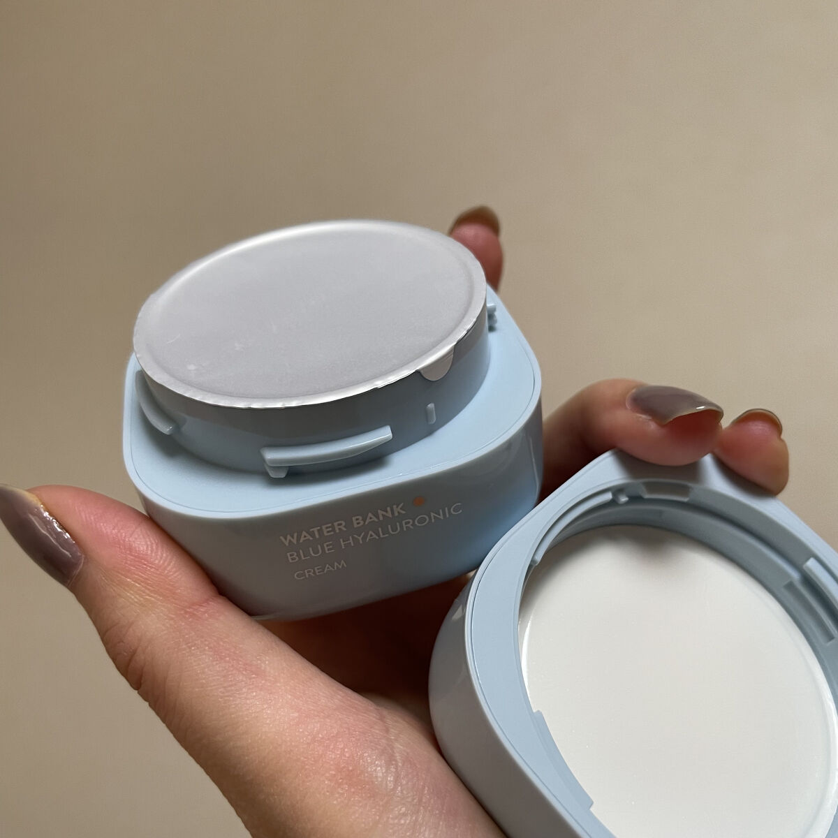 ウォーターバンク クリーム (乾燥肌用)/LANEIGE/フェイスクリームを使ったクチコミ（3枚目）